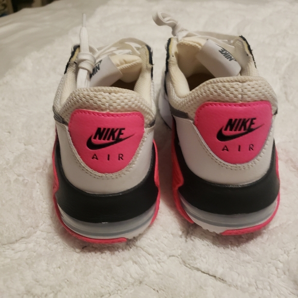 NIKE AIR MAX SNEAKERS WHITE-PINK SIZE:7.5 - Picture 7 of 11